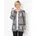 Langarm Jacquard Grau 46