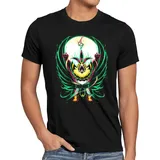 style3 T-Shirt pokemon hawlucha mega megaentwicklung megaevolution pokemonlegendsza schwarz 4XL