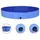 vidaXL Hunde-Pool Faltbar 300x40 cm Blau