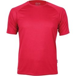 Cona Basic Tech Tee Herren Sport T-Shirt Funktionsshirt, red, XS