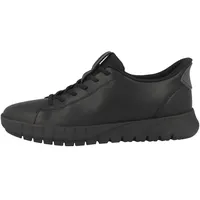 GEOX FLEXTRIDE Plus Sneaker, Black, 39 EU