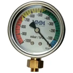 MMM TX6 Ersatzmanometer | von oben ablesbar (0–600 hPa) | Bodenfeuchte-Messgerät