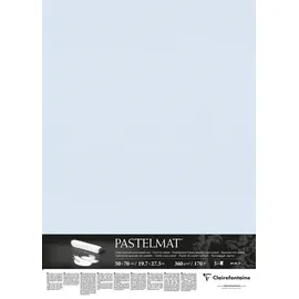 Clairefontaine Pastelmat 5 Bogen 50 x 70 cm 360 g Hellblau