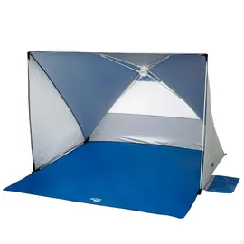 Aktive Strandzelt, Pop-up, 145x103 cm, 2 Personen, UV50-Schutz, inkl. 6 Heringen, Moskitonetz hinten, 4 Taschen, 300 mm Wassersäule, Polyester, Tragetasche, Faltzelte (62319)