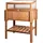 needs&wants® Hochbeet mit Frühbeet-Aufsatz 90 x 57 x 112,5 cm Braun