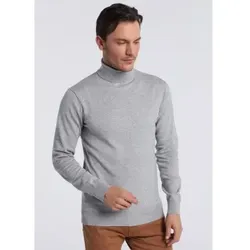 Lois Jeans für Herren. 171513125 Grauer Basic-Pullover (XXL), Lässig, Baumwolle, Langarm