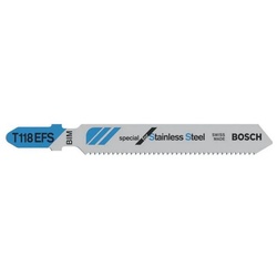 BOSCH Stichsägeblatt Stichsägeblatt T 118 EFS Basic for Stainless