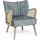 BIZZOTTO Sessel Virna Stoff 0 x 0 x 0 cm Blau
