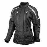 Germas Dayton Textiljacke wasserdicht Damen - Schwarz/Grau/Weiß - 54