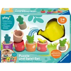 Meine kleinen Pflanzen - Puzzle- und Spiel-Set - Play+