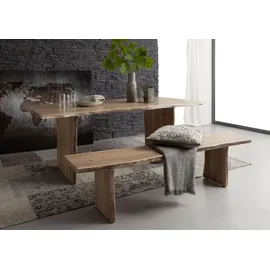 Massivmoebel24 PURE ACACIA 160 x 76 x 100 cm natur lackiert