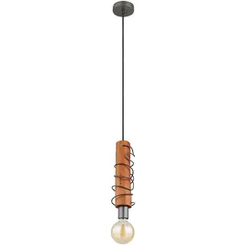 GLOBO Pendellampe 1-flg. 10 cm schwarz Metall