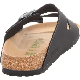 Birkenstock Arizona Vegan Birko-Flor Nubuk schmal schwarz 38