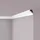NMC Eckleiste NMC C NOMASTYL Weiß 2 St. 200 x 6,6 x 8,3 cm