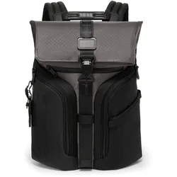 Tumi Alpha Bravo Logistics Rucksack mit Klappdeckel Charcoal