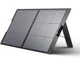 GROWATT Monokristallines Solarpanel 200W, Faltbares Solar Panel/Solarmodul, Verstellbarer Ständer, Solarladegerät für Tragbare Powerstation Outdoor Camping/Garten/Wohnmobil (200W)