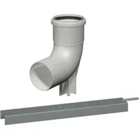 Bertrams Polyline EW Befestigungsset 40BS60 Stützbogen mit Auflageschiene, DN