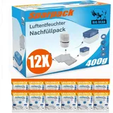 Luftentfeuchter Nachfüllpack 12 x 400 Gramm Premium Granulat