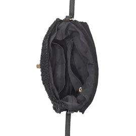 VIVANCE Umhängetasche Papierstroh Black
