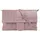 Cluty Abendtasche Leder Rosa