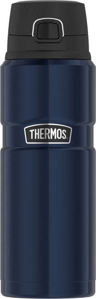 Preisvergleich Produktbild THERMOS Thermoflasche Stainless King, Edelstahl, 0,7 Liter blau