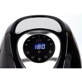 Edco Airfryer Heißluftfritteuse 3,2L schwarz