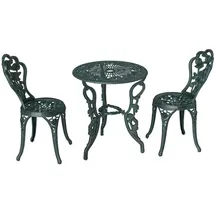 Outsunny Bistroset 3-tlg. Antik Grün