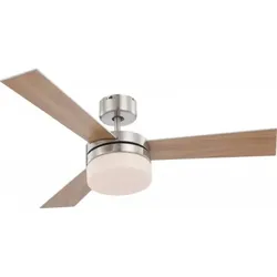Globo 0333 Deckenventilator mit Beleuchtung Alana 2x40W | E14 - Fernbedienung, braun