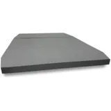 Klappmatratze Alanpur Universal T7 Kaltschaum Klappmatratze Faltmatratze Bezug Grau, Alanpur