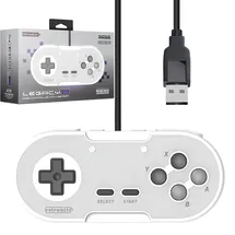 retro-bit Legacy 16 USB Pad Wired Controller Grau Android