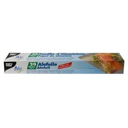 Aluminiumfolie silber 20 Meter