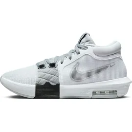 Nike Herren Lebron Witness Viii WHITE/BLACK-LT Smoke Grey, 43