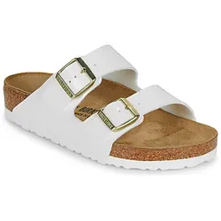 BIRKENSTOCK  Pantoffeln Arizona BF Patent White  in Weiss, 38