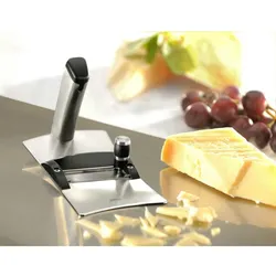 Matfer Gefu Schlemmerhobel Tartufolo, Parmesanhobel, Hobel für Trüffel und Champignons, Edelstahl 18/10, 54000