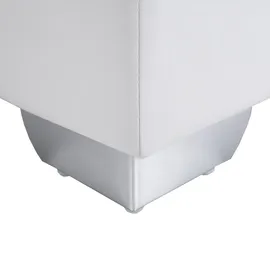 Beliani Boxspringbett 180 x 200 cm Weiß