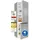 GGV Exquisit Exquisit Kühl-Gefrierkombination, KGC5320-95-E-040C inoxlook - Silber