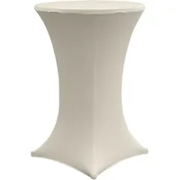 Trutzholm Stehtischhusse Stretch 60 cm Beige
