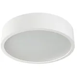 KANLUX Deckenleuchte aus Holz JASMIN 270, Plafon, Holzleuchte, Deckenlampe, Ø275 matt weiss - weiss