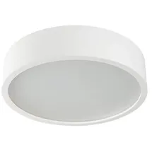 KANLUX Deckenleuchte aus Holz JASMIN 270, Plafon, Holzleuchte, Deckenlampe, Ø275 matt weiss - weiss