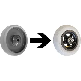 VARIOfit Transportwagen Stahl 150 mm grau