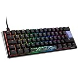 Ducky One 3 Classic Mechanische Tastatur - Mechanical Keyboard - Tastatur Gaming Mechanisch - Gaming Keyboard Mechanical - Mechanische Gaming Tastatur - Mini-Format 60% - MX-Speed-Silver