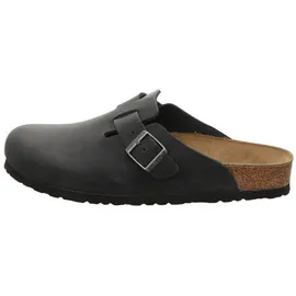 Birkenstock Boston Nubukleder geölt schwarz 43