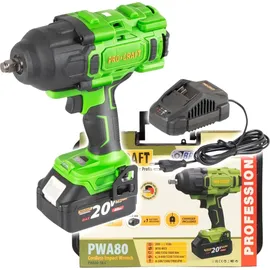 PROCRAFT PWA80-1B-C inkl. 1 x 4,0 Ah + Koffer