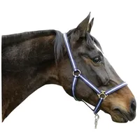 Kerbl Nylonhalfter Hippo Größe 3 (Warmblut) marine/hellblau