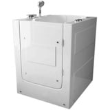 Florida – Whirlpool Badewanne mit Tür 93 x 83 x h100 cm