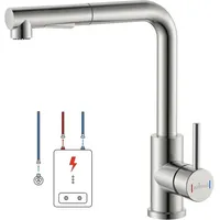 LuxusKollektion Spültischarmatur Armatur Niederdruck Küche Ausziehbar Brause Armatur Niederdruck-264bn