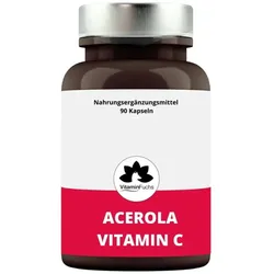 Acerola Vitamin C Kapseln - natürliches Vitamin C 120 St