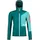 Ortovox Berrino Hooded Jacket Softshelljacke Damen grün - S