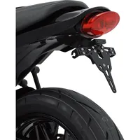 Zieger Kurzer Kennzeichenhalter für Motorrad Nummernschildhalter kompatibel mit Kawasaki Z650 RS
