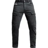 John Doe Defender Mono, Cargohose - Schwarz - 33/30